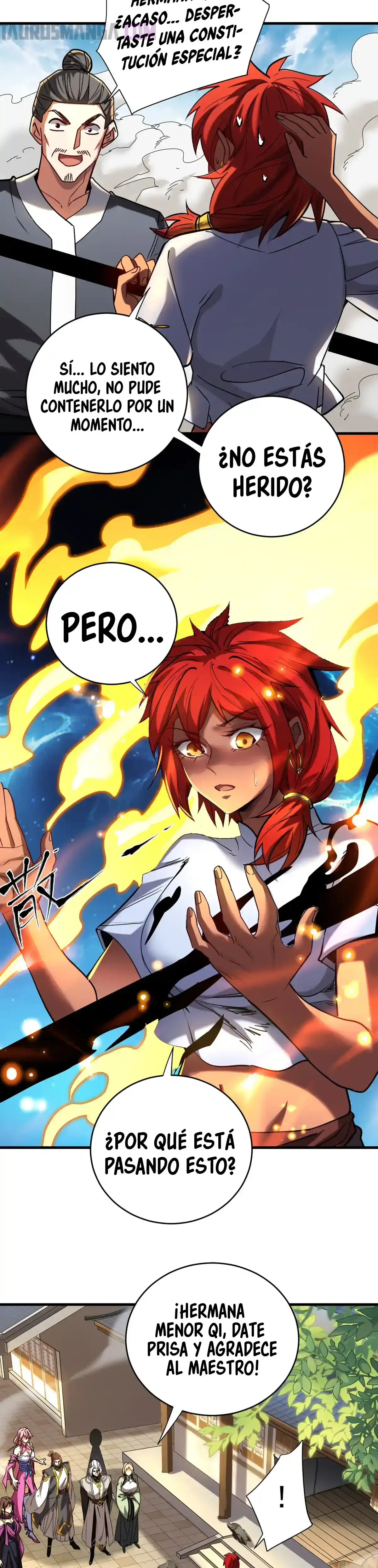 Mientras mis discípulas se matan, yo me relajo! > Capitulo 140 > Page 61